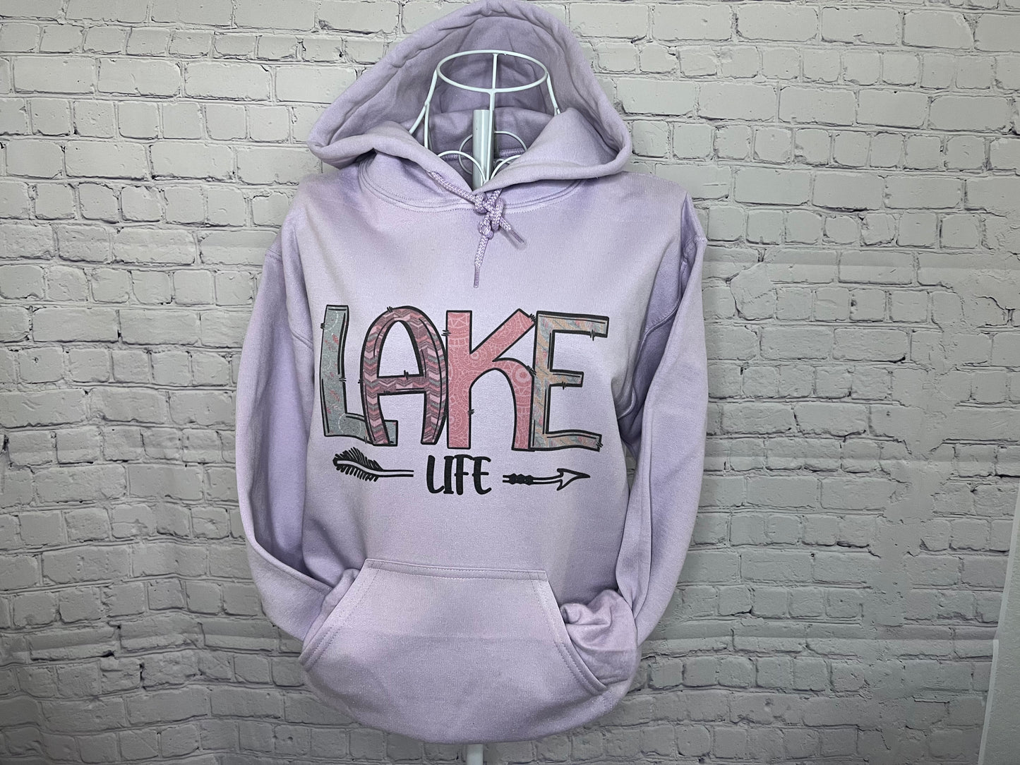 Lake Life sublimation Hoodie