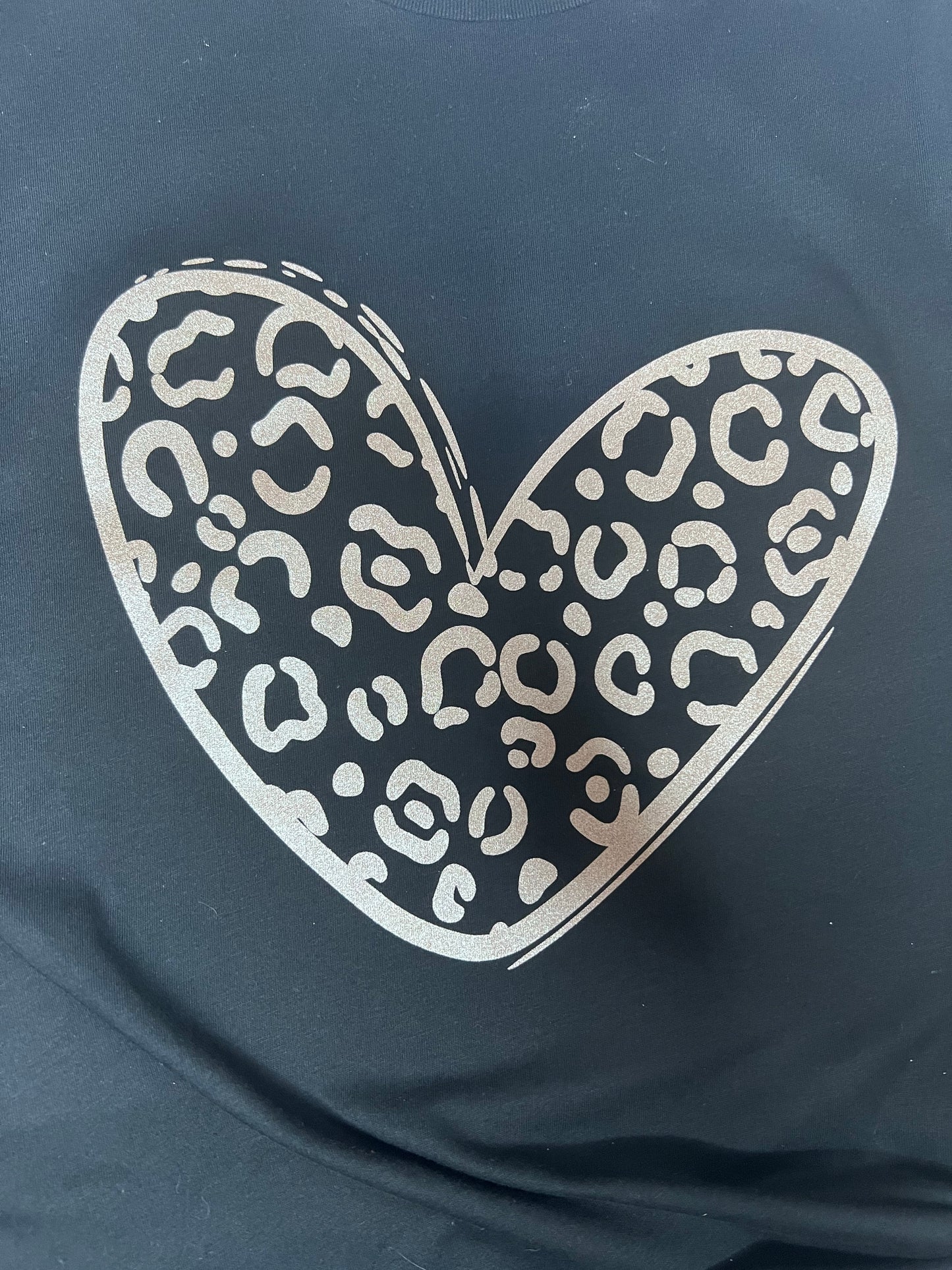 Rose Gold screen print cheetah ❤️