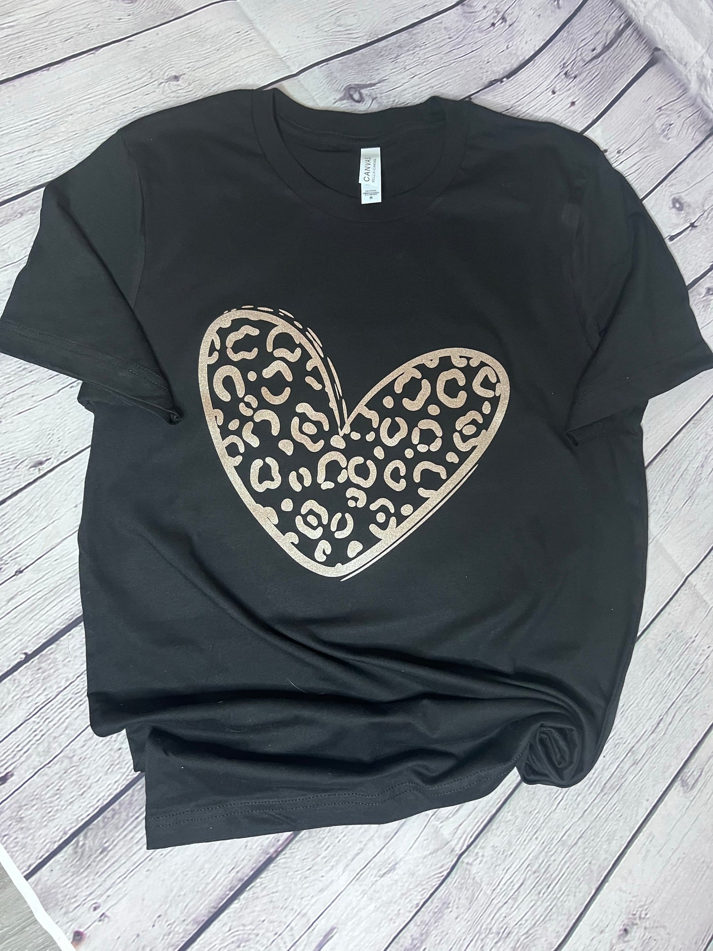 Rose Gold screen print cheetah ❤️