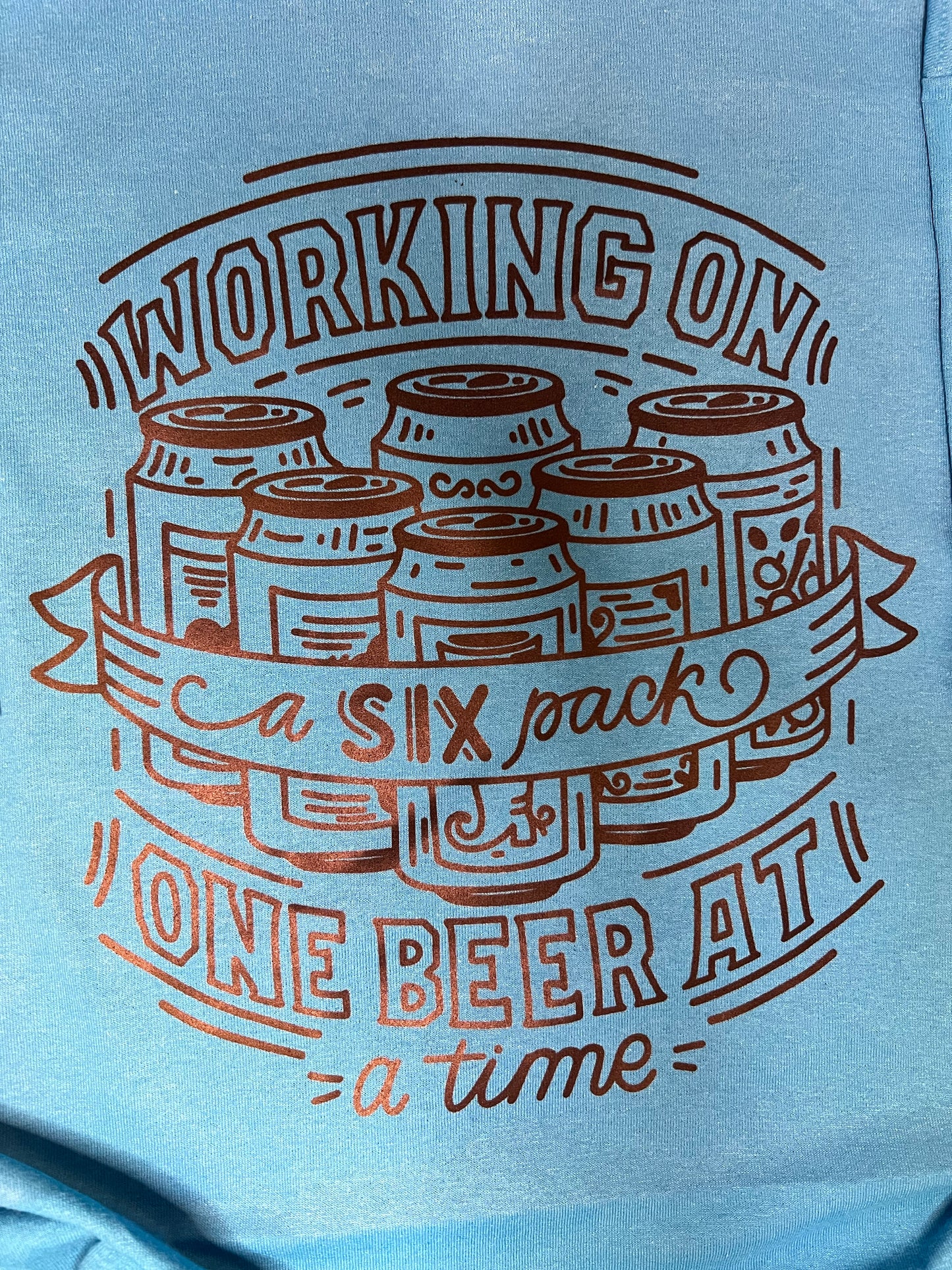 Working on a 6 pack one 🍺at a time