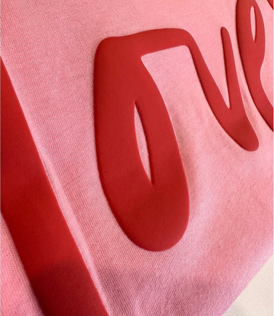 *NEW*puff style screen print