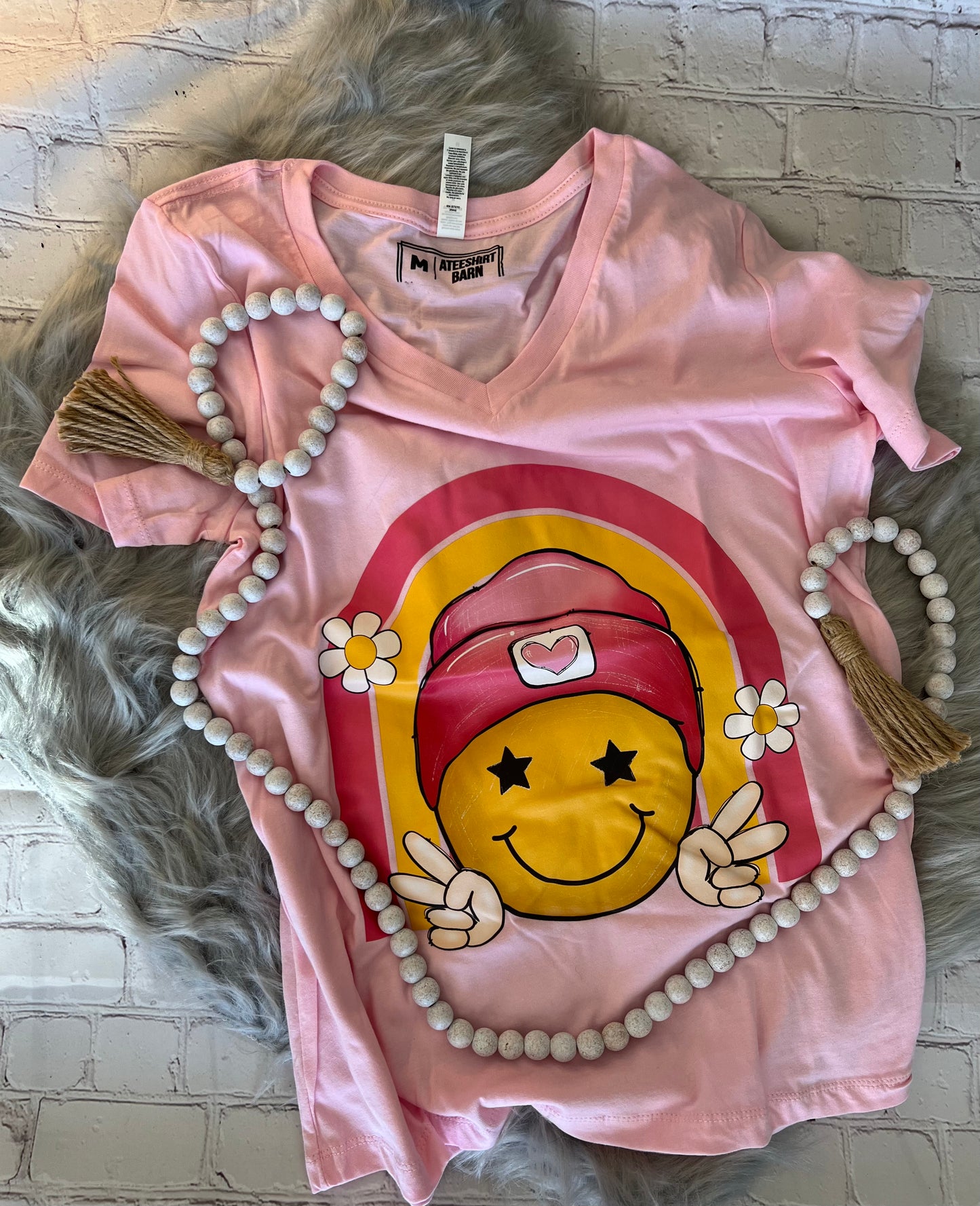 Peace and Love Smiley Face