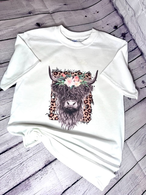 Highland Cattle sublimation T-Shirt