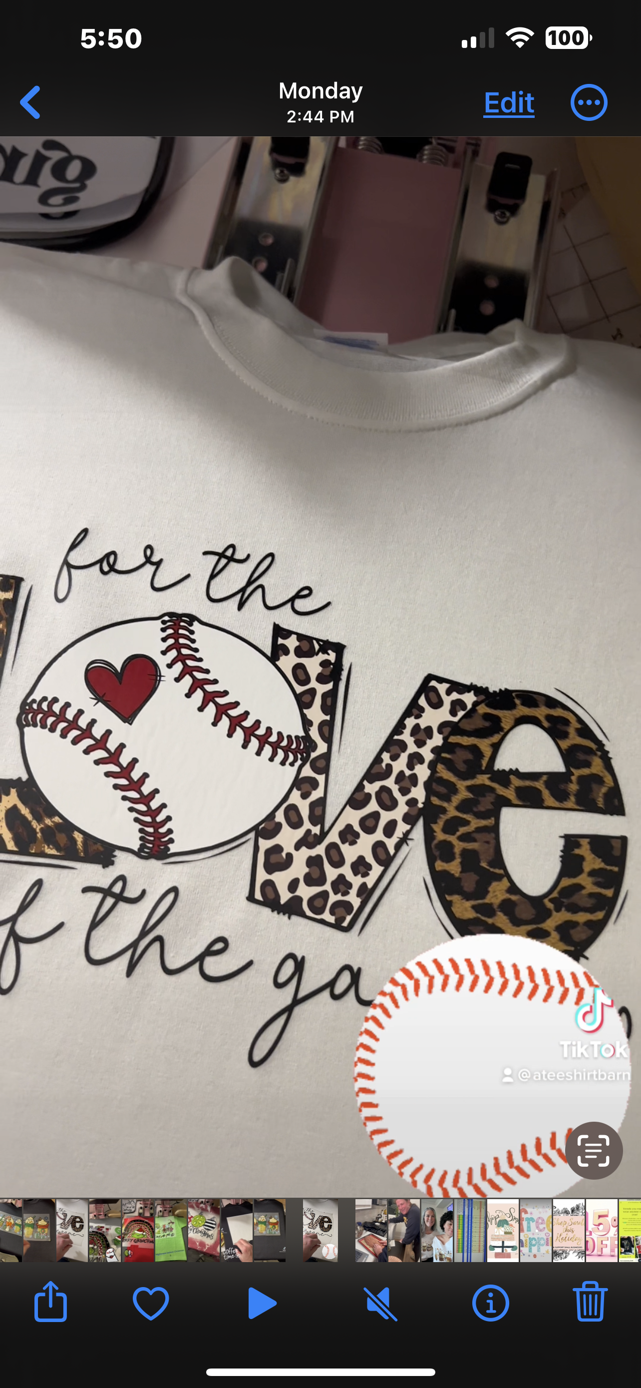 For the ❤️ ⚾️ of the game