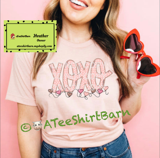 XOXO screen print