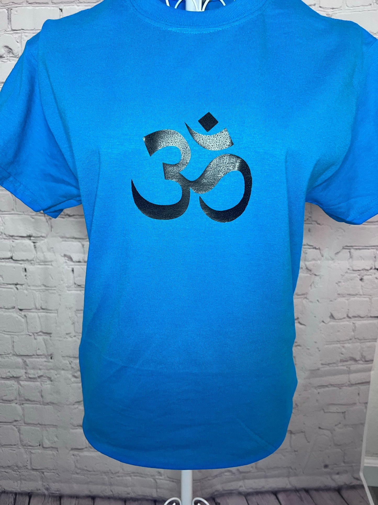 Spiritual Om Screen Transfer Tee Shirt