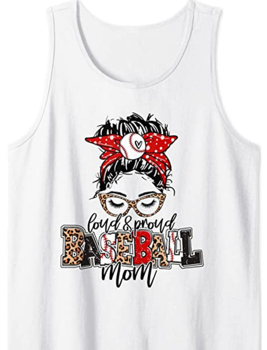Loud and proud ⚾️ Mom