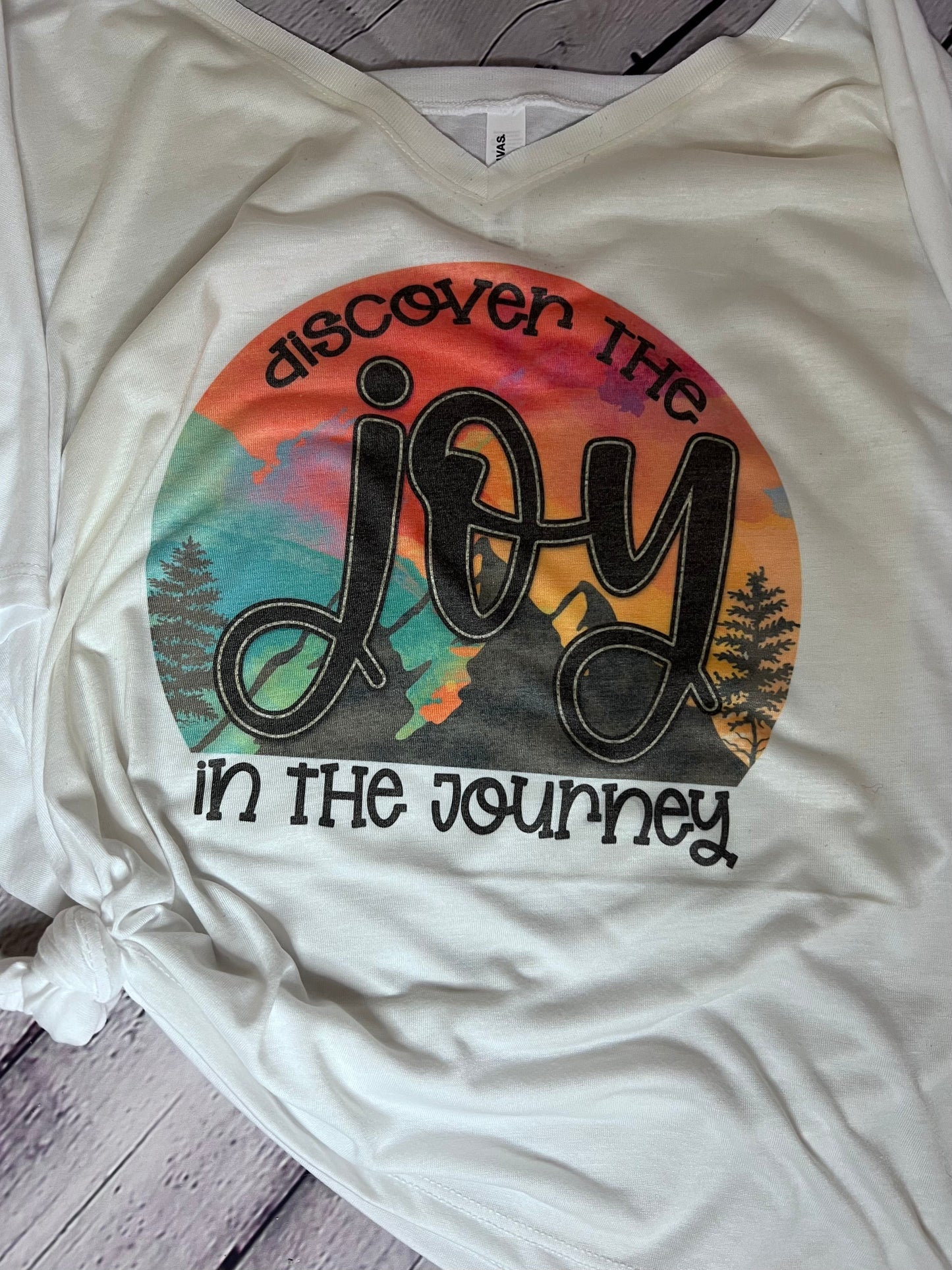 Discover the JOY in the journey sublimation