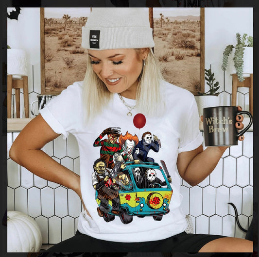 Halloween Scary Van