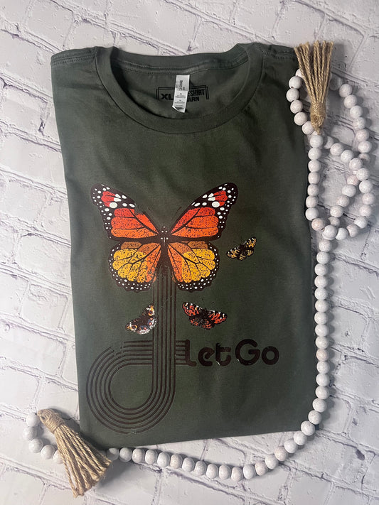 Let Go 🦋 screen print